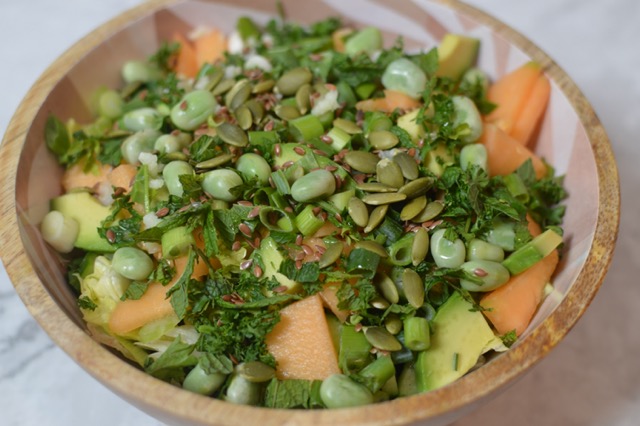 ☀️ Sunshine Cantaloupe Salad