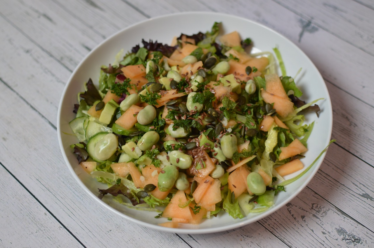 ☀️ Sunshine Cantaloupe Salad