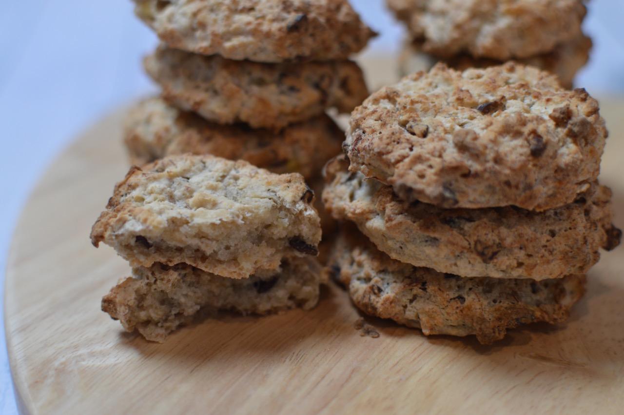 Choco Banana Cookies 