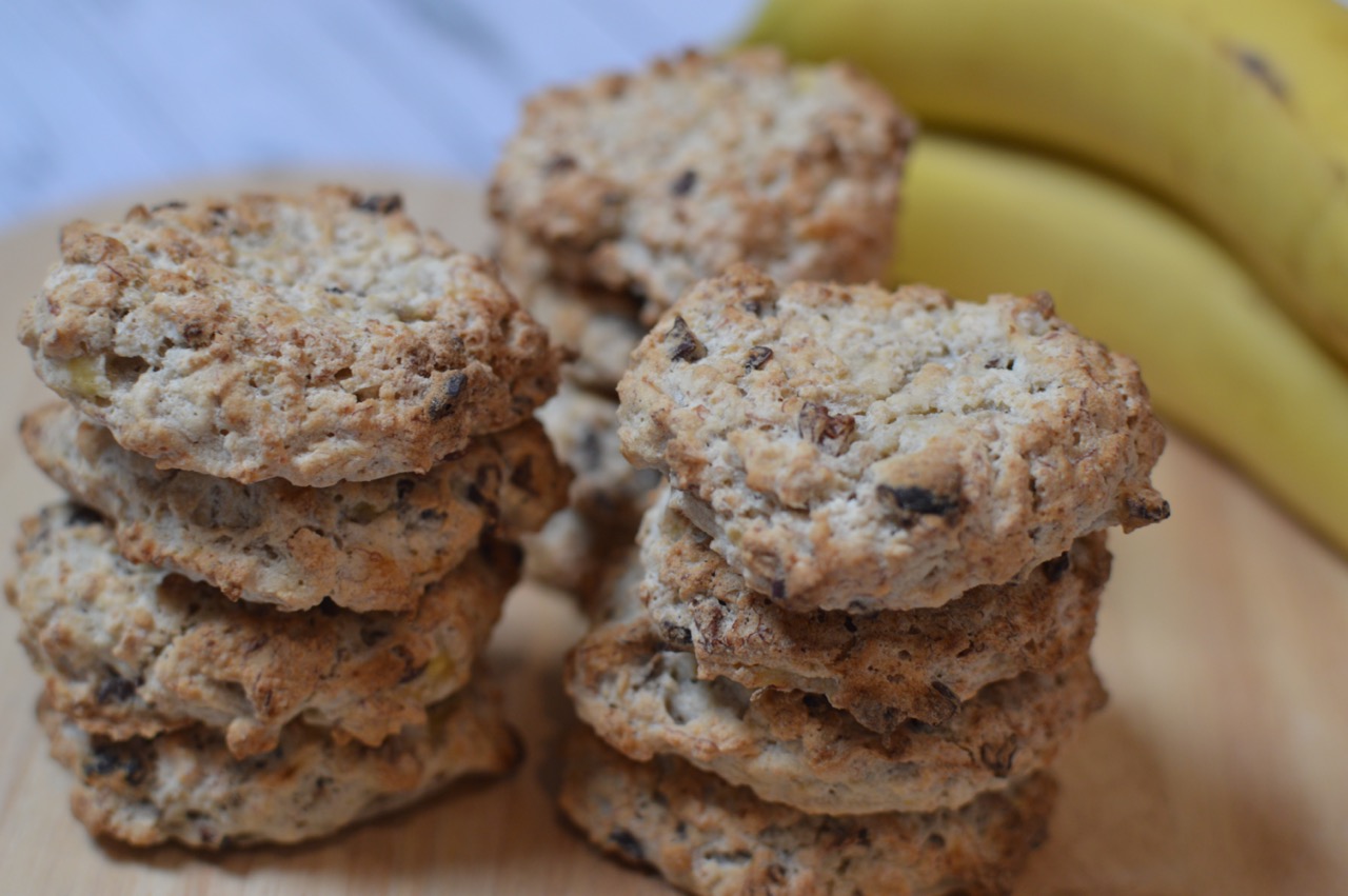 Choco Banana Cookies 