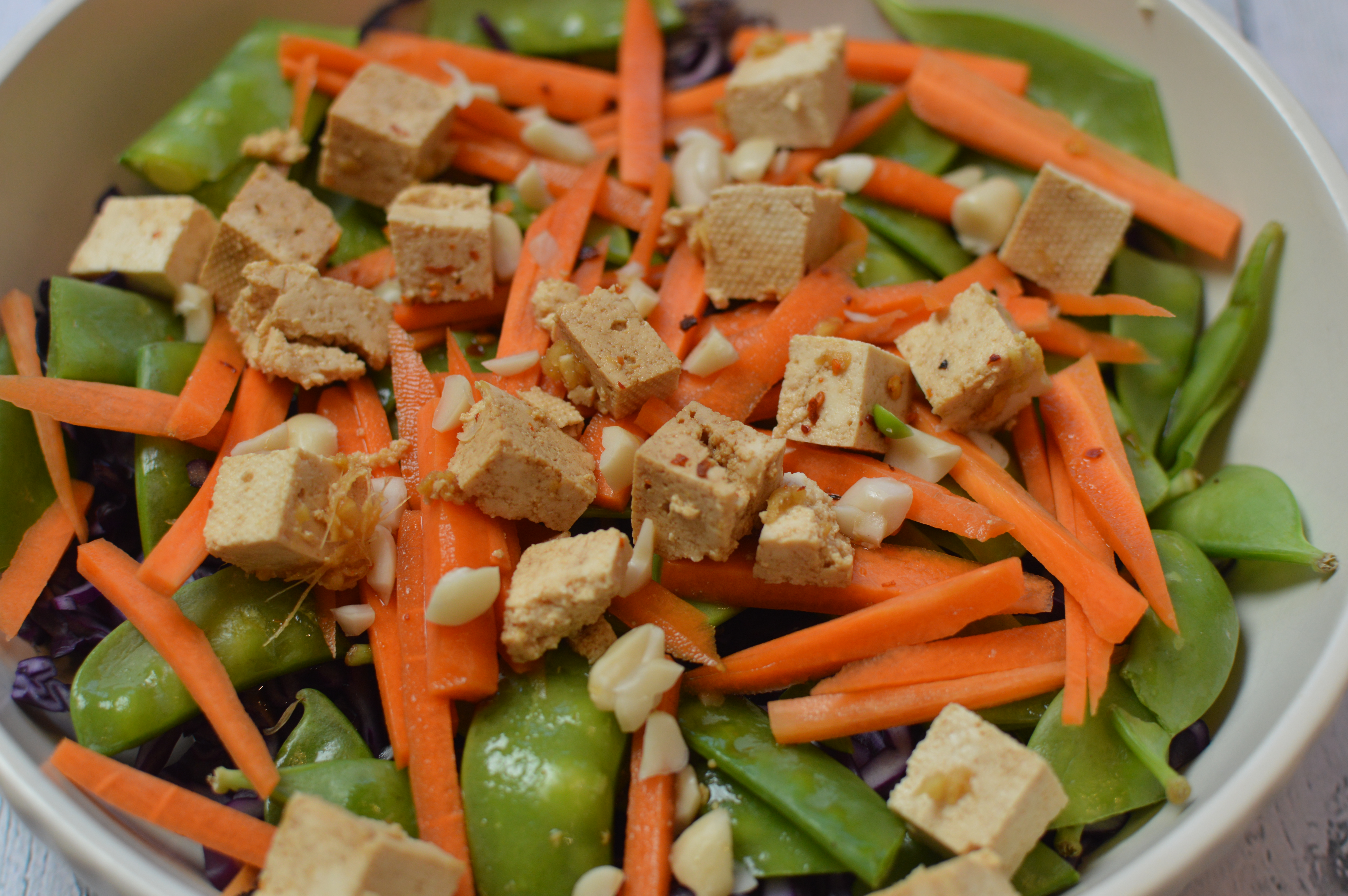 Crunchy Tofu Salad