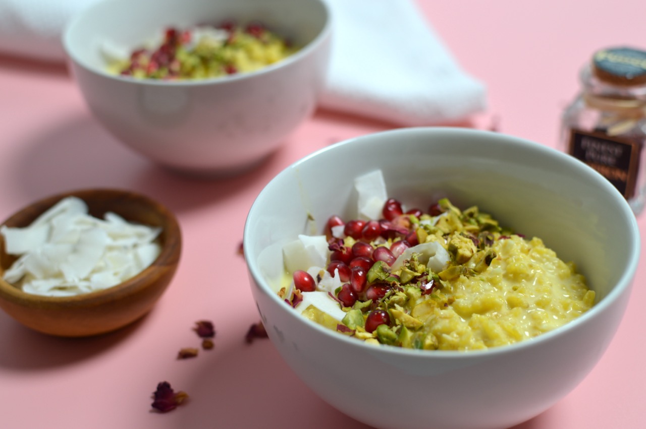 Saffron Rice Pudding