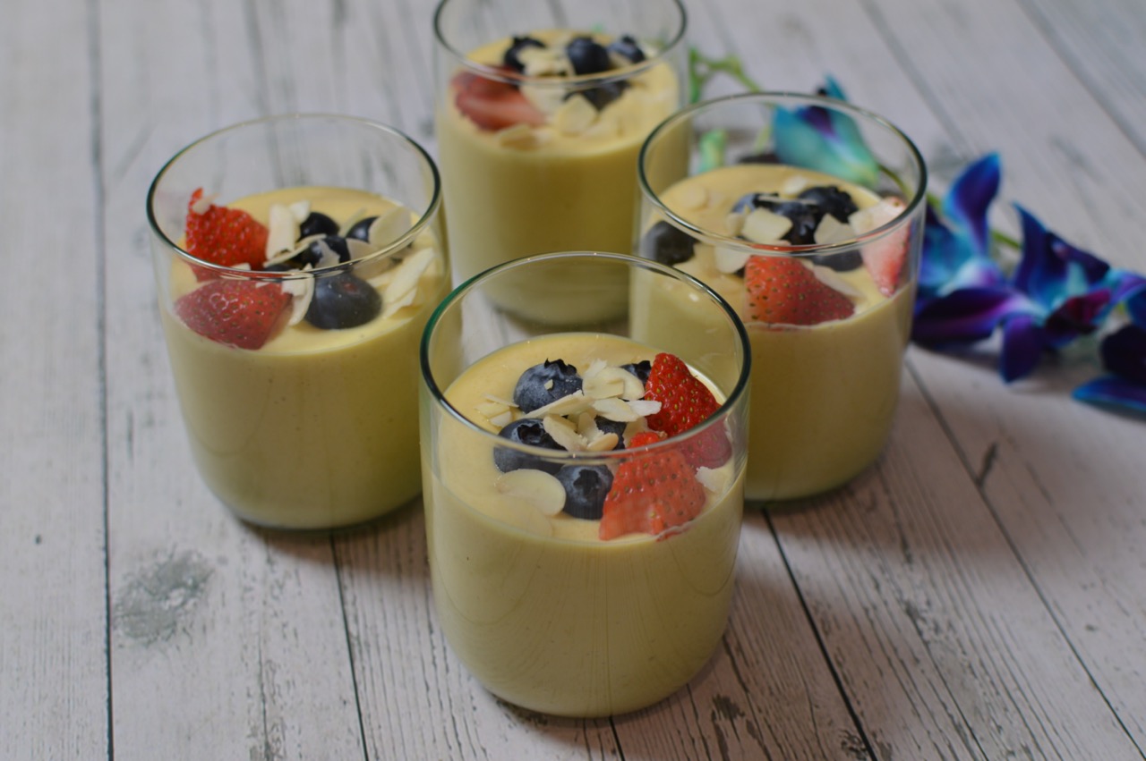 Silky Mango Pudding