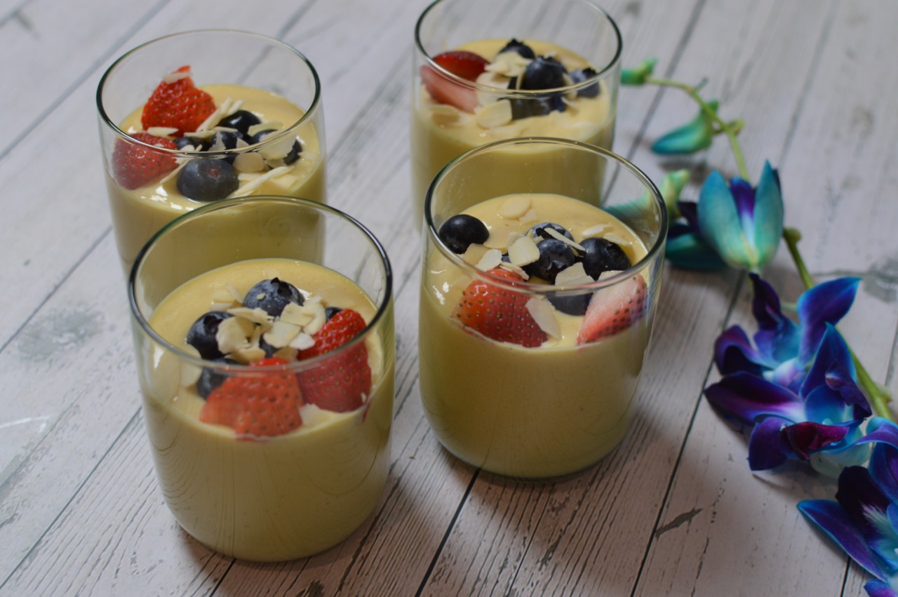 Silky Mango Pudding